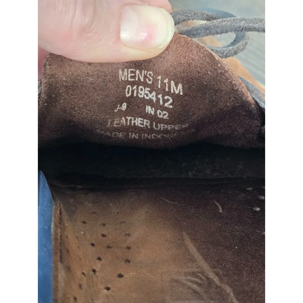 Sperry Top-Sider Men's Boat Shoes Size 11 M Brown Leather Slip On Casual Loafers
